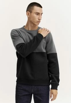 Blend Sudadera - Gray Pinstripe