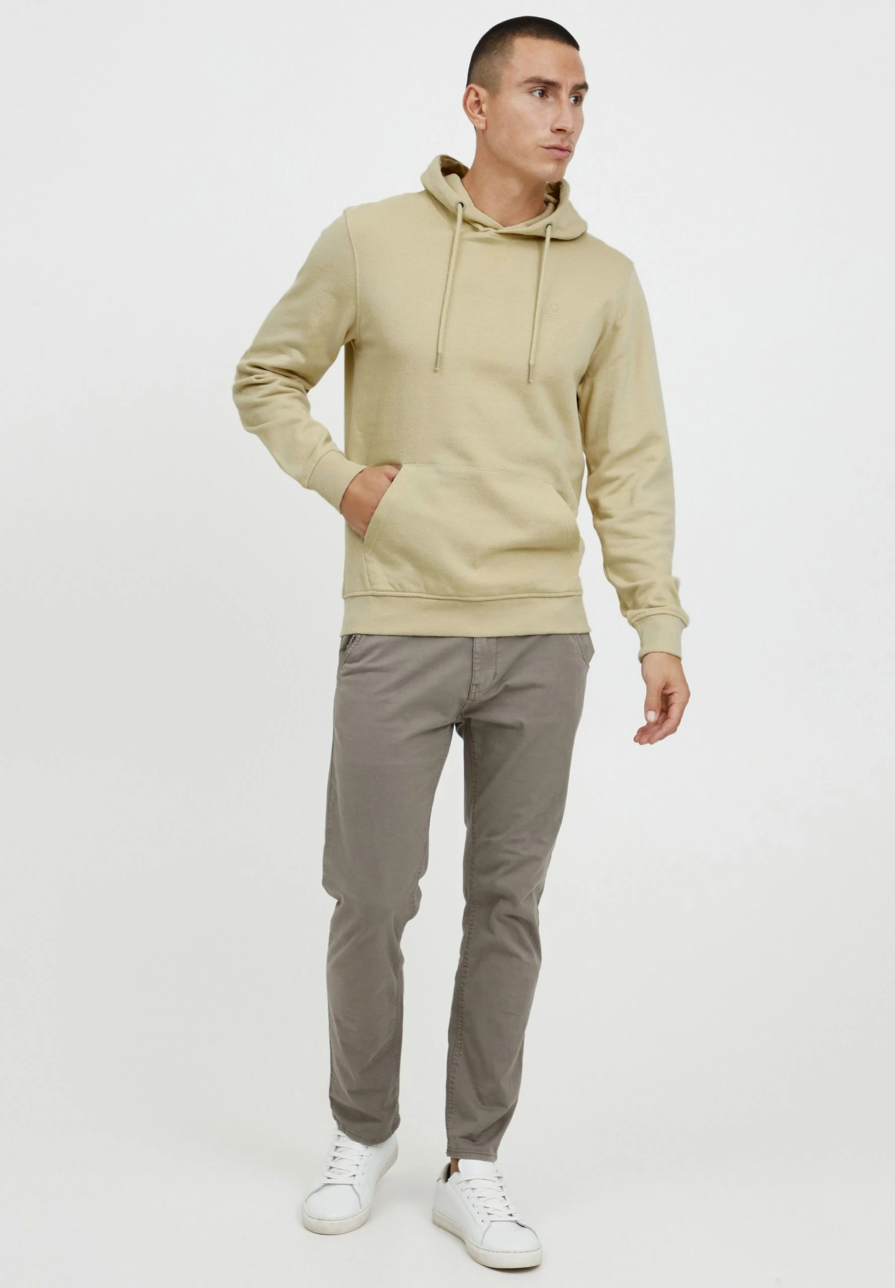 Blend Bhrayk - Jersey Con Capucha - Oyster Gray 2 Blend Bhrayk - Jersey Con Capucha - Oyster Gray - Imagen 2