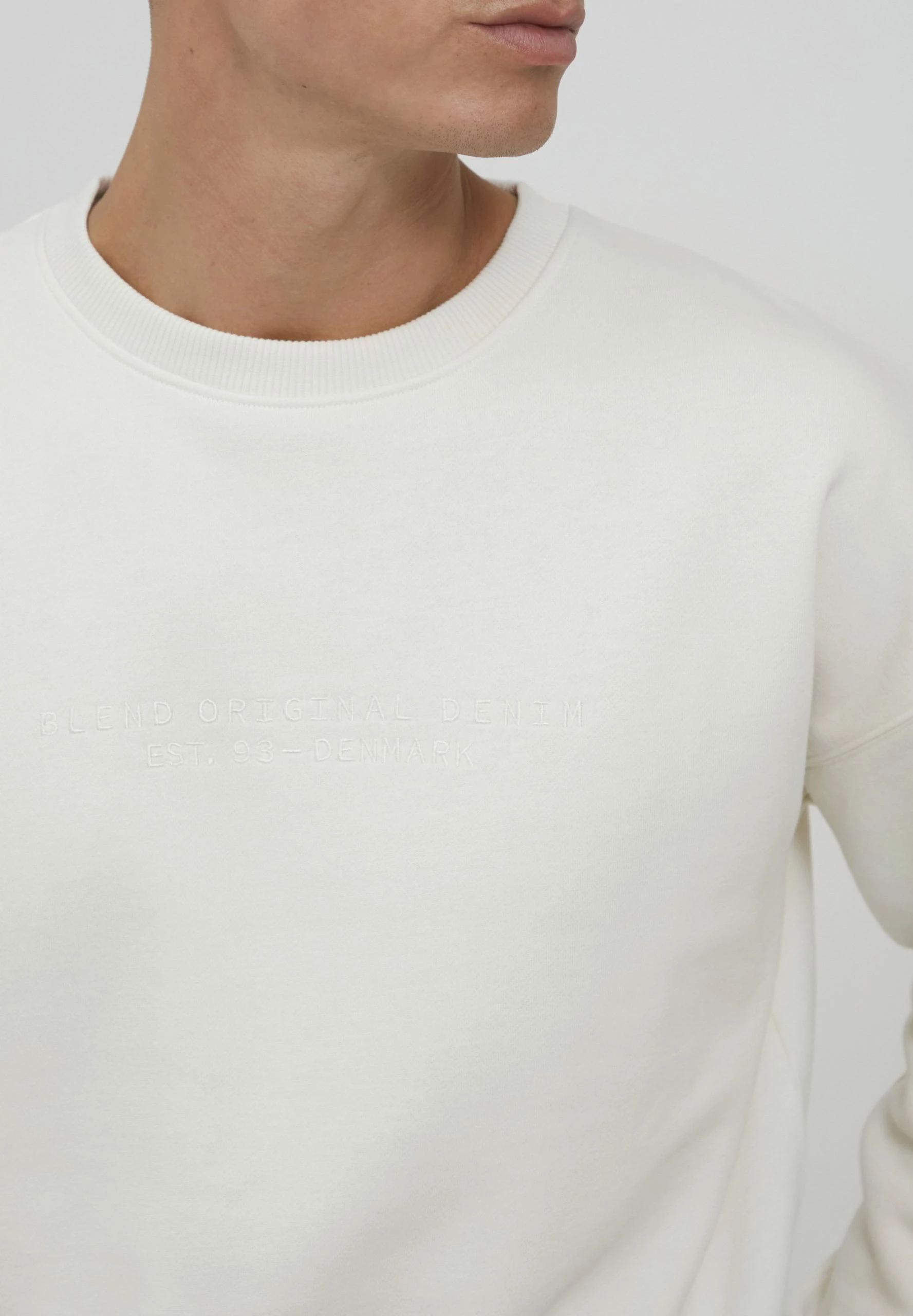 Blend Bhjeffrey - Sudadera - Egret 4 Blend Bhjeffrey - Sudadera - Egret - Imagen 4