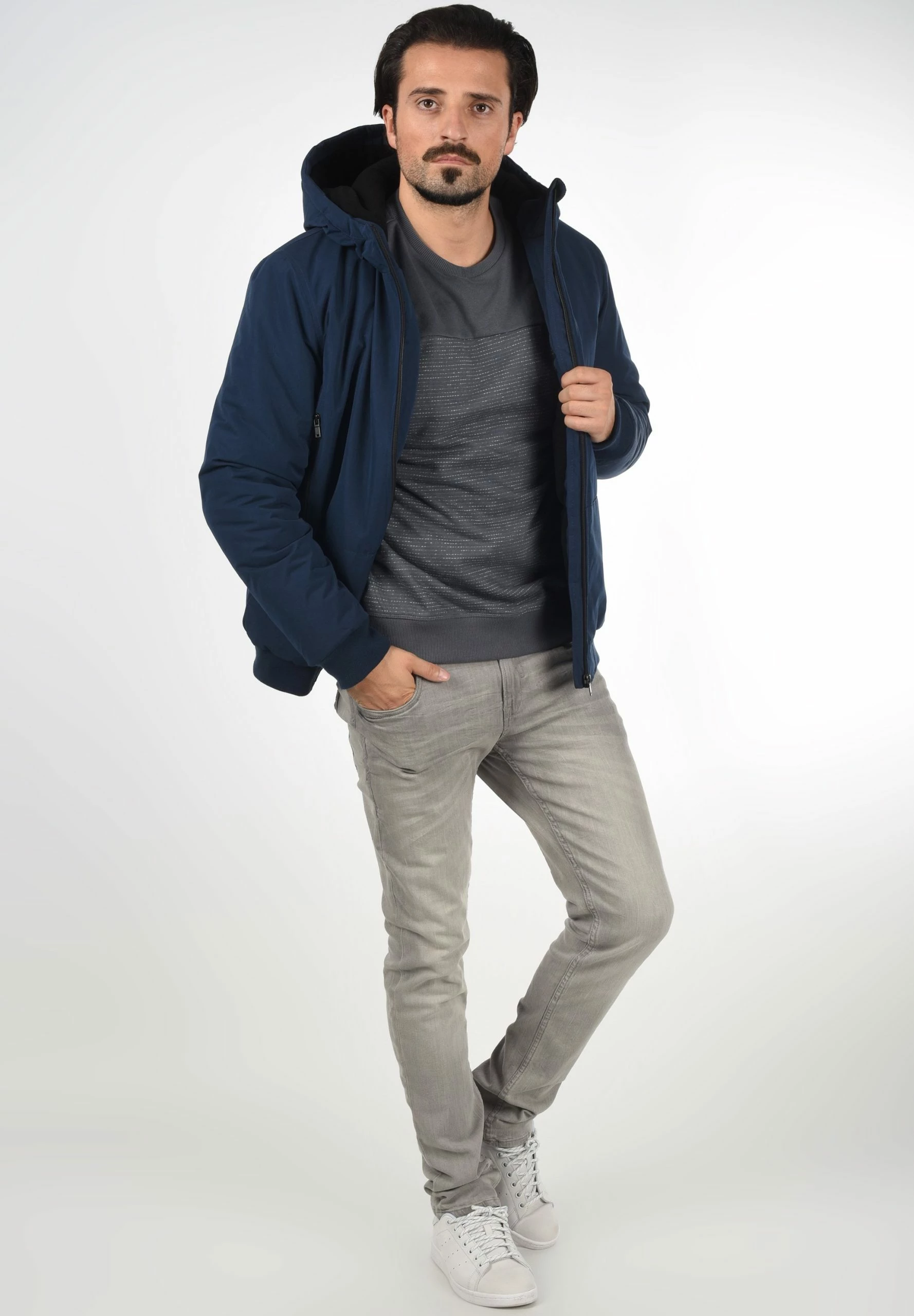 Blend Bheleon - Chaqueta De Invierno - Dress Blues 2 Blend Bheleon - Chaqueta De Invierno - Dress Blues - Imagen 2