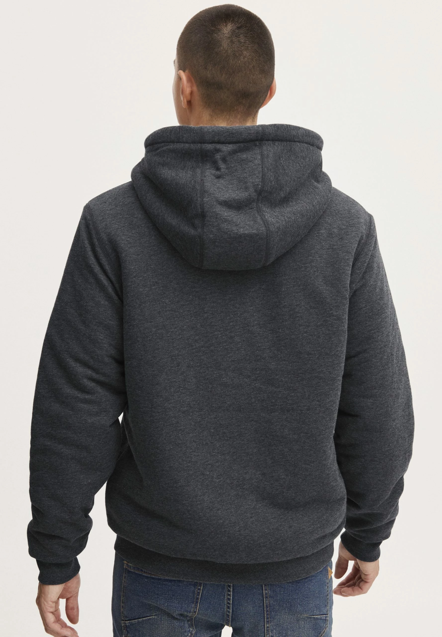 Blend Sudadera Con Cremallera - Charcoal Mix 3 Blend Sudadera Con Cremallera - Charcoal Mix - Imagen 3