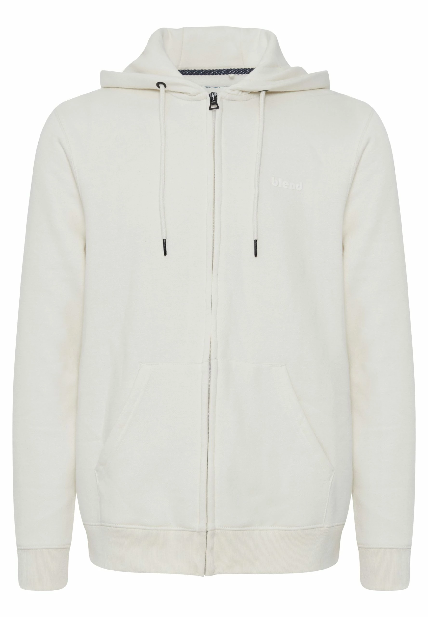 Blend Bhdownton Zipthrough - Sudadera Con Cremallera - Egret 6 Blend Bhdownton Zipthrough - Sudadera Con Cremallera - Egret - Imagen 6