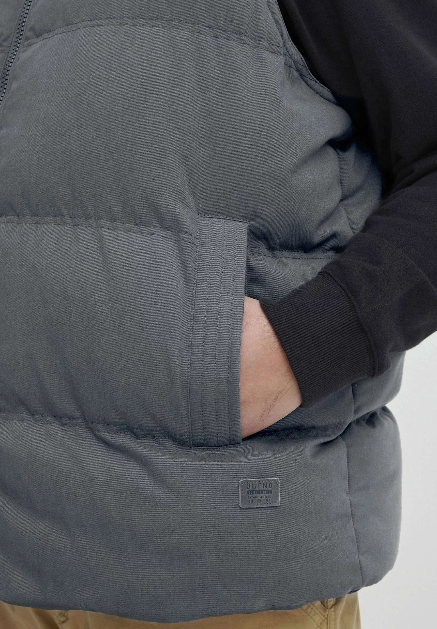 Blend Bhjens Bt - Chaleco - India Ink 5 Blend Bhjens Bt - Chaleco - India Ink - Imagen 5