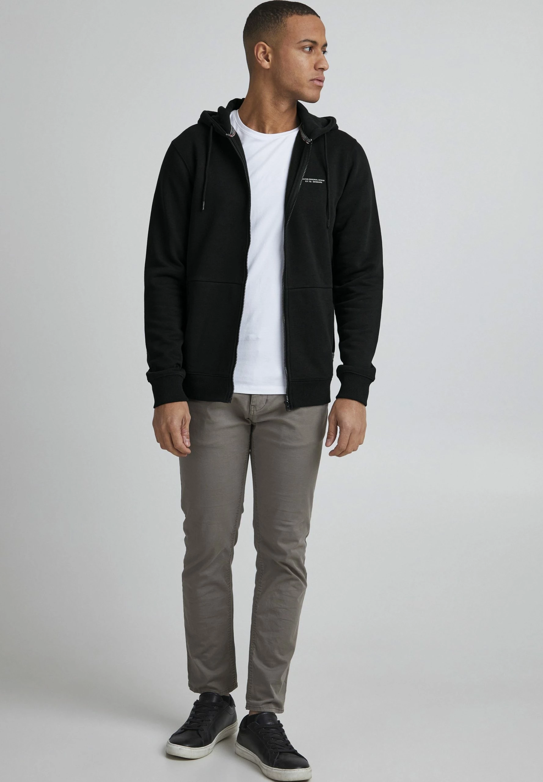 Blend Bhpepe - Sudadera Con Cremallera - Black 2 Blend Bhpepe - Sudadera Con Cremallera - Black - Imagen 2