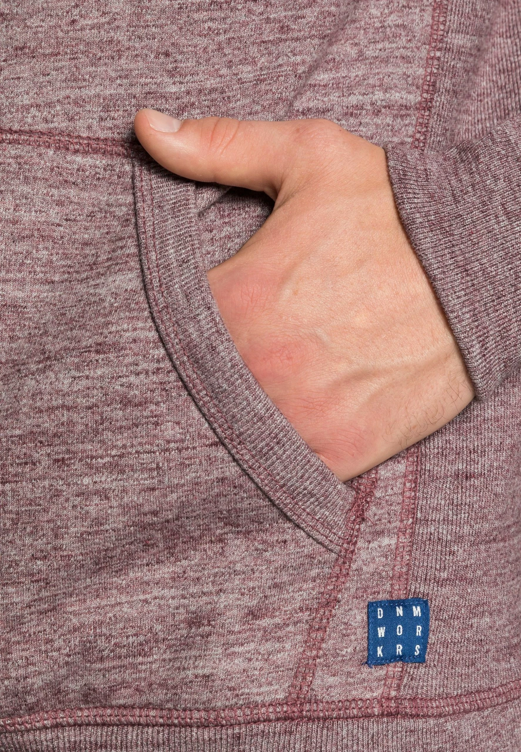 Blend Bhalton - Jersey Con Capucha - Wine Red 5 Blend Bhalton - Jersey Con Capucha - Wine Red - Imagen 5