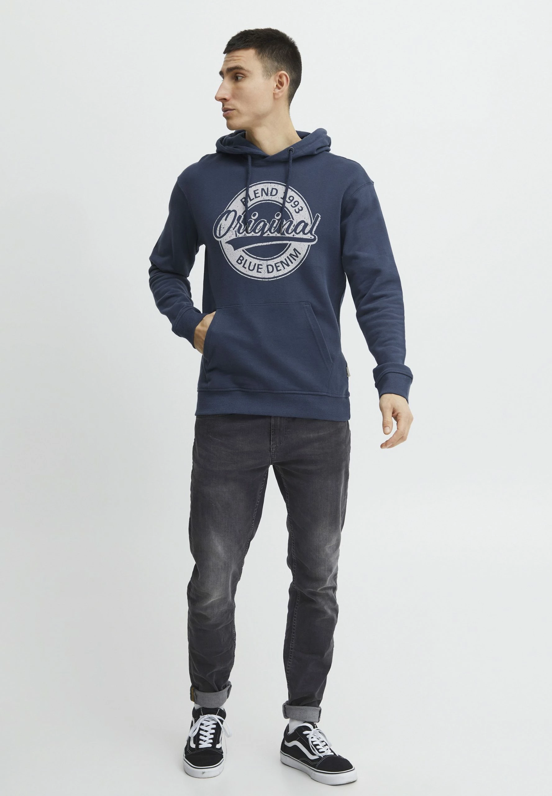 Blend Kapuzen - Jersey Con Capucha - Dress Blues 2 Blend Kapuzen - Jersey Con Capucha - Dress Blues - Imagen 2