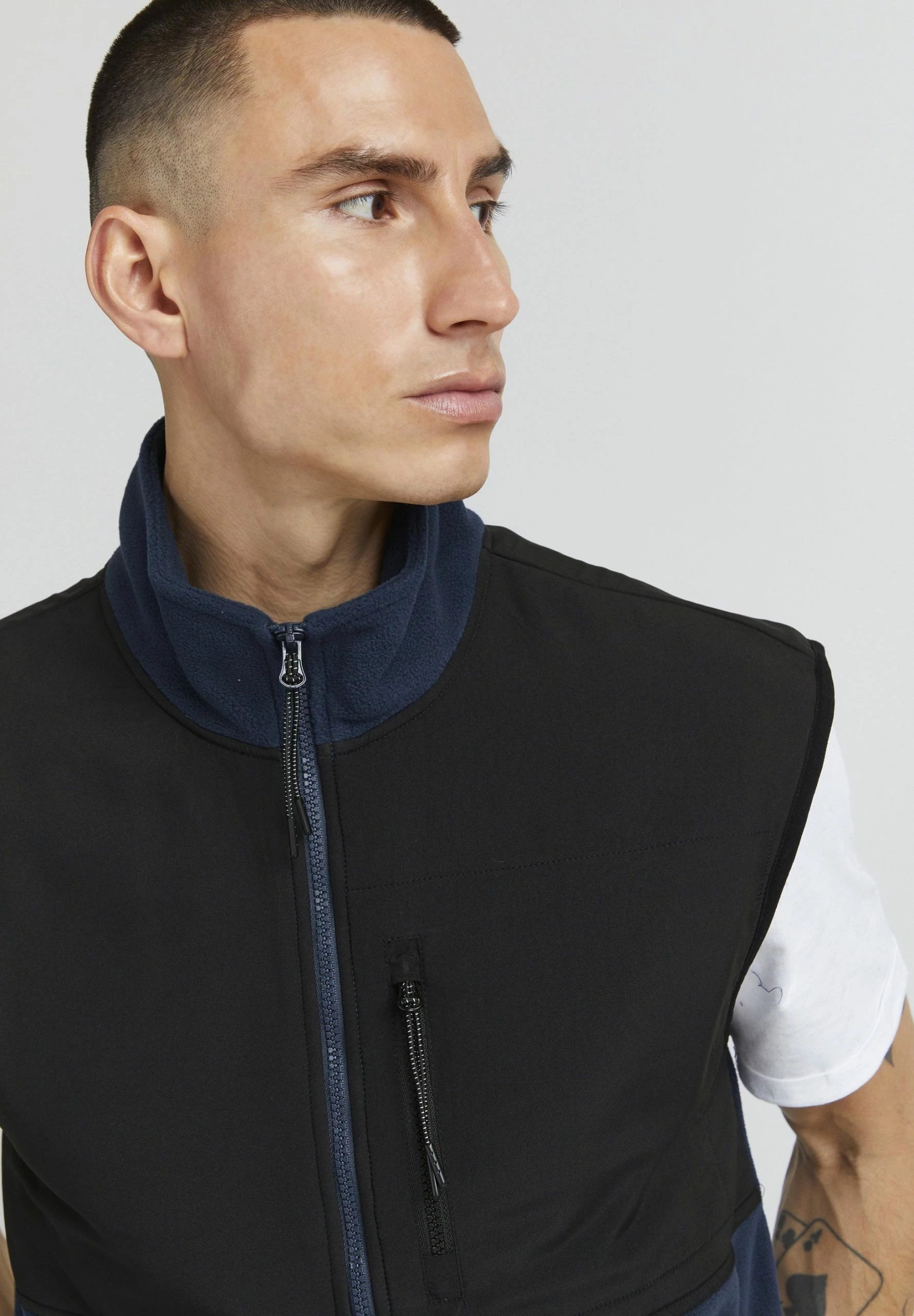 Blend Chaleco - Dress Blues 4 Blend Chaleco - Dress Blues - Imagen 4