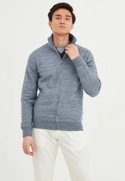 Blend Bhlenner - Sudadera Con Cremallera - Pewter Mix