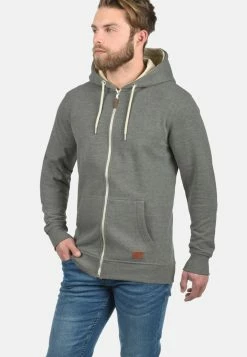 Blend Bhhulker - Sudadera Con Cremallera - Dark Grey