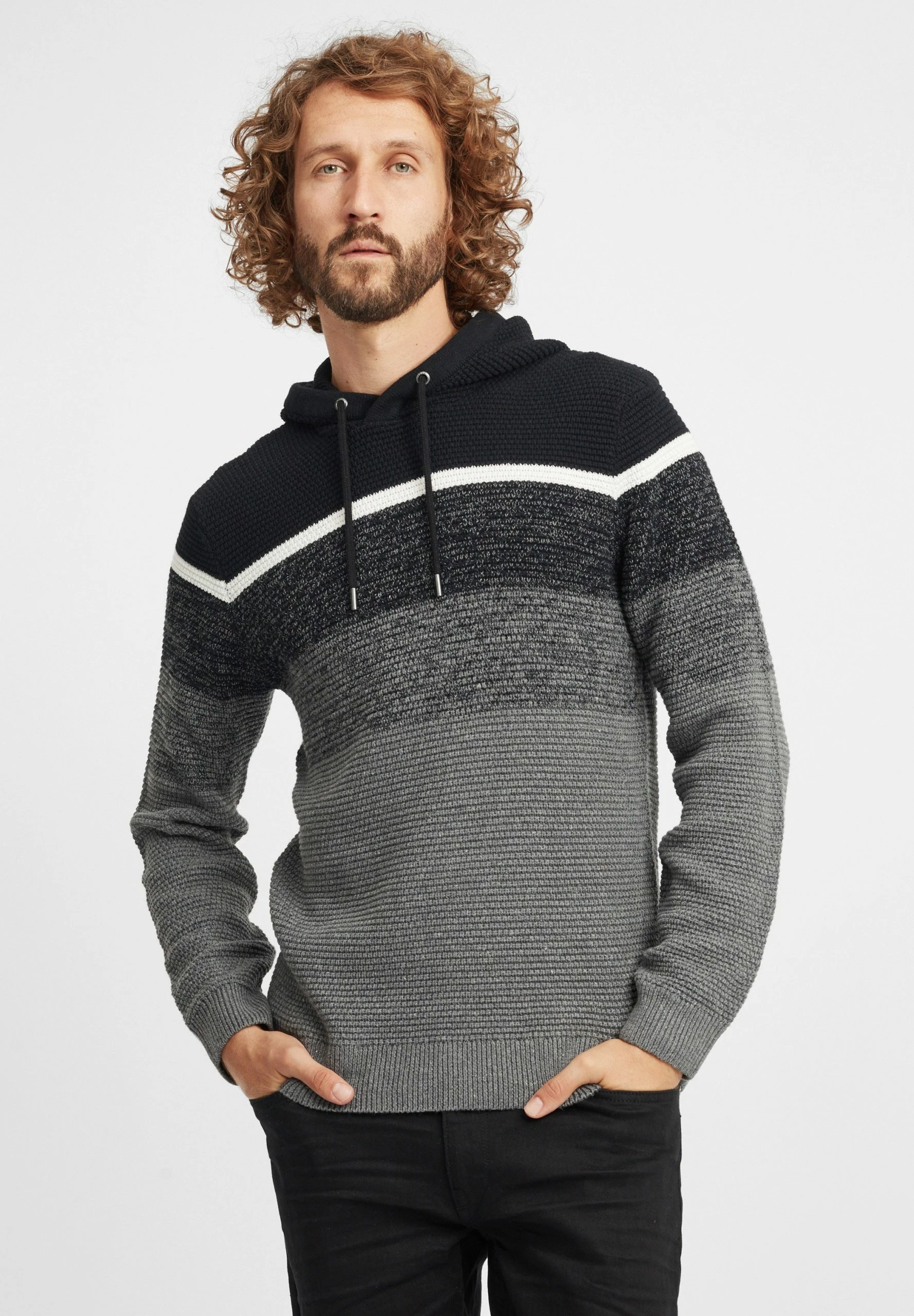 Blend Bhcedral - Jersey Con Capucha - Black 1 Blend Bhcedral - Jersey Con Capucha - Black