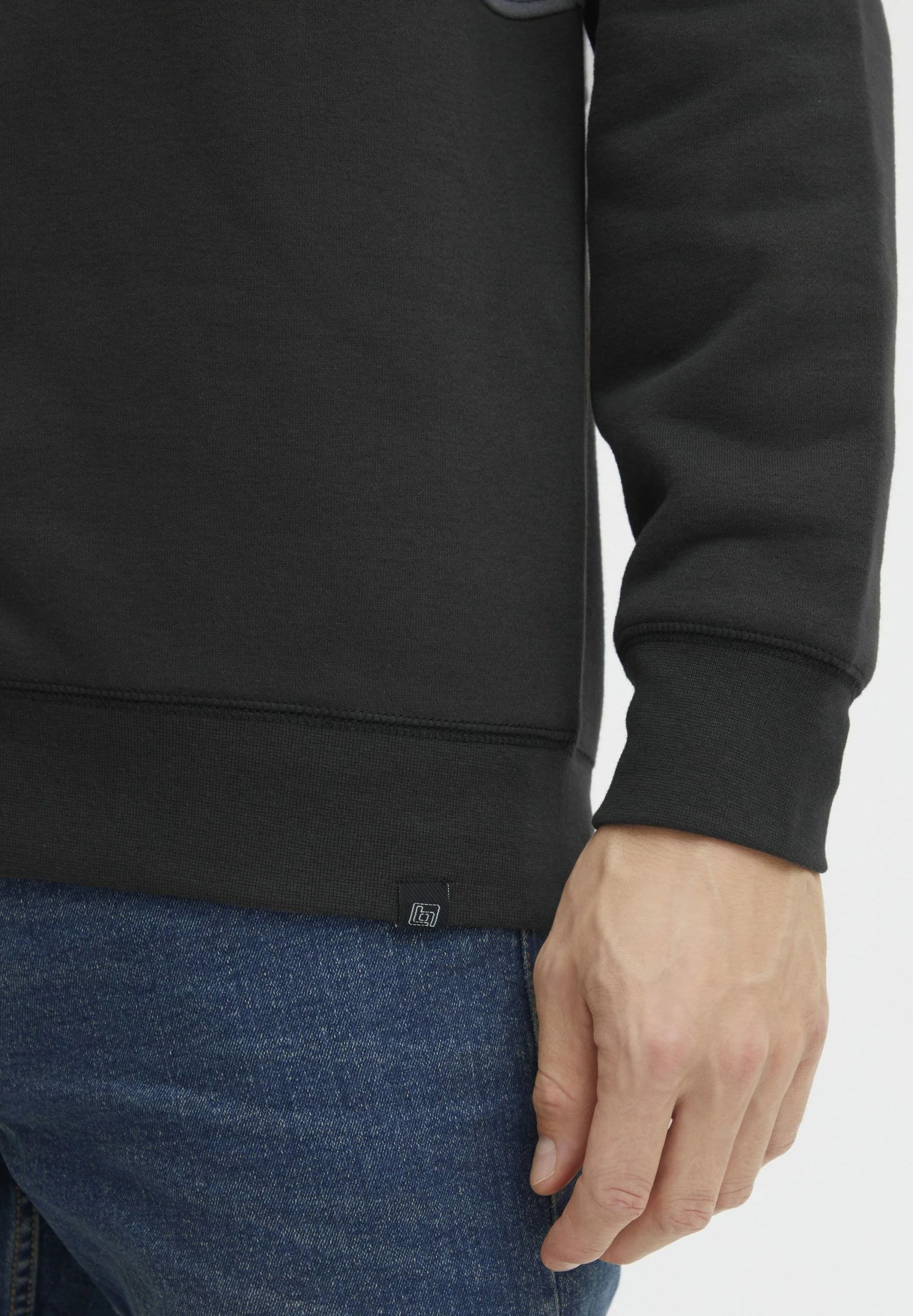 Blend Bhblock - Sudadera Con Cremallera - Black 5 Blend Bhblock - Sudadera Con Cremallera - Black - Imagen 5