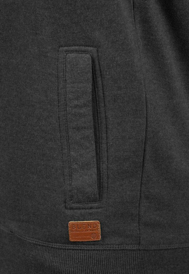 Blend Bhalio - Sudadera Con Cremallera - Charcoal 4 Blend Bhalio - Sudadera Con Cremallera - Charcoal - Imagen 4