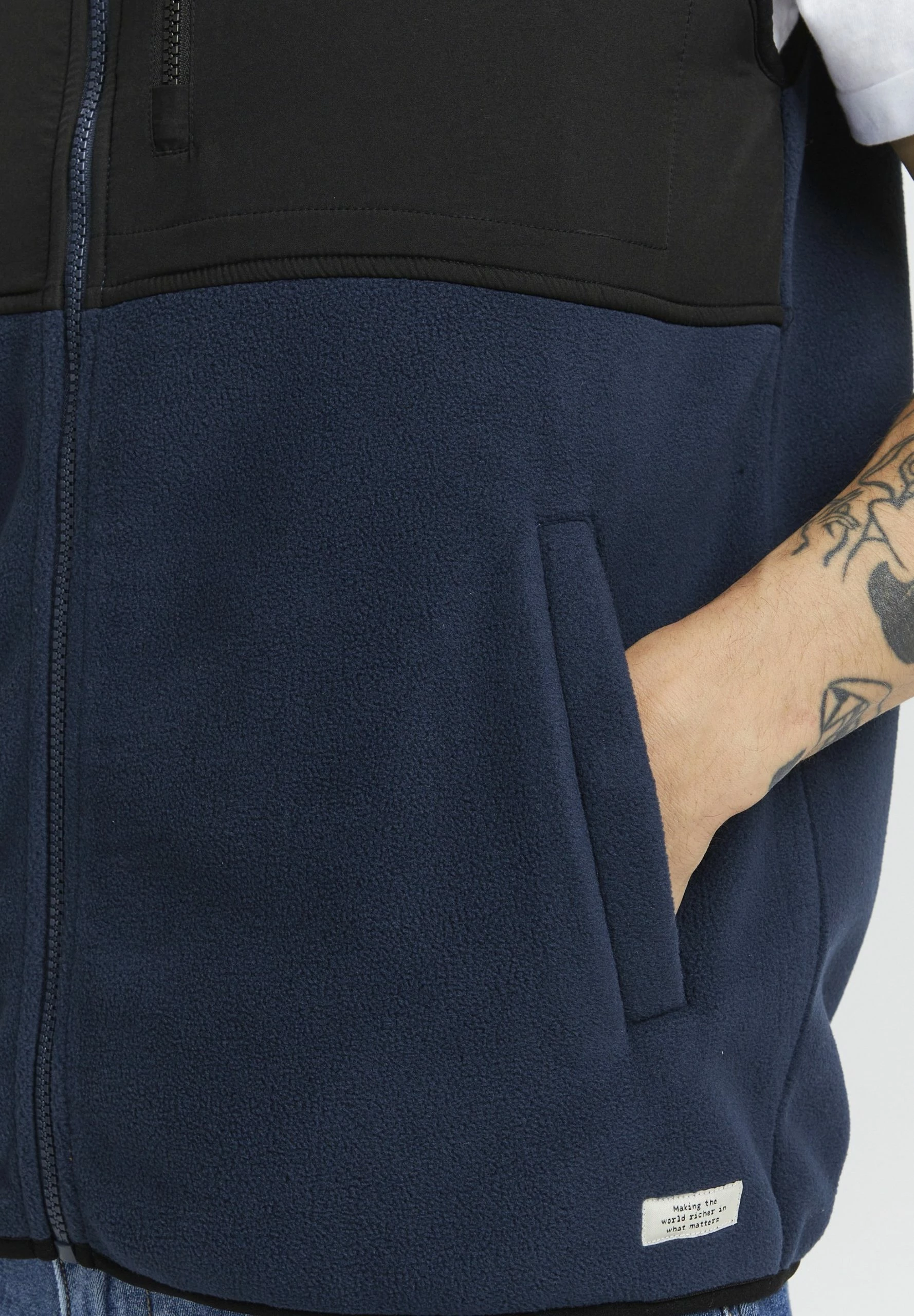 Blend Chaleco - Dress Blues 5 Blend Chaleco - Dress Blues - Imagen 5