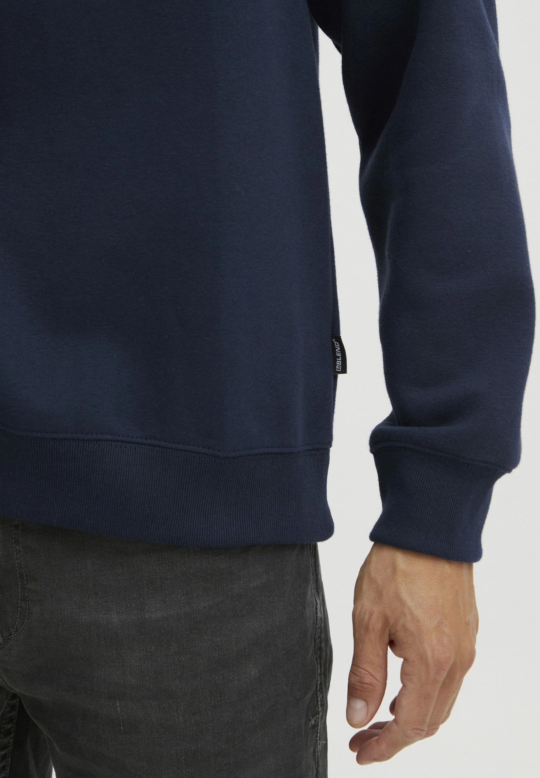 Blend Halfzip- Sudadera - Dress Blues 5 Blend Halfzip- Sudadera - Dress Blues - Imagen 5