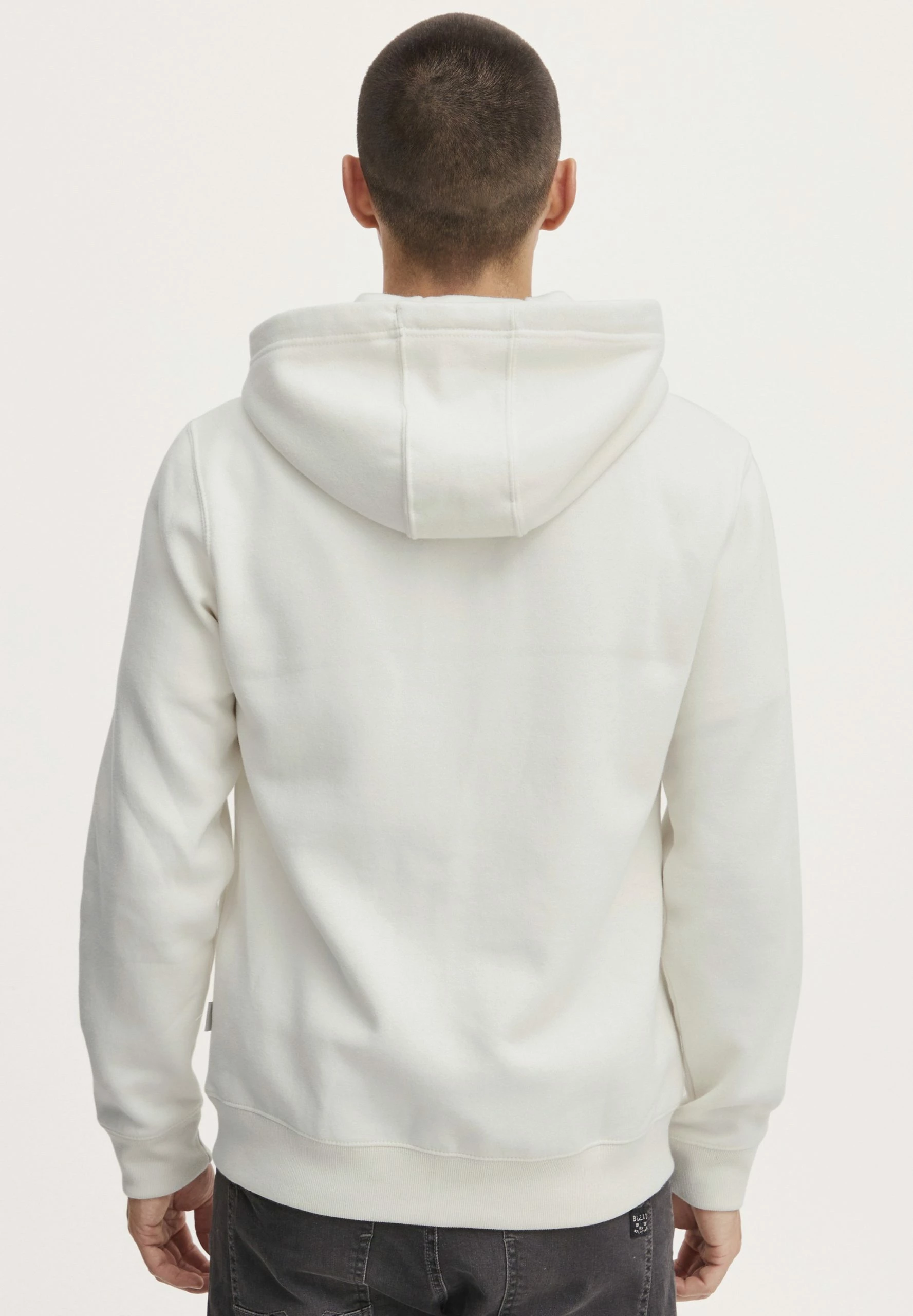 Blend Bhdownton Zipthrough - Sudadera Con Cremallera - Egret 3 Blend Bhdownton Zipthrough - Sudadera Con Cremallera - Egret - Imagen 3