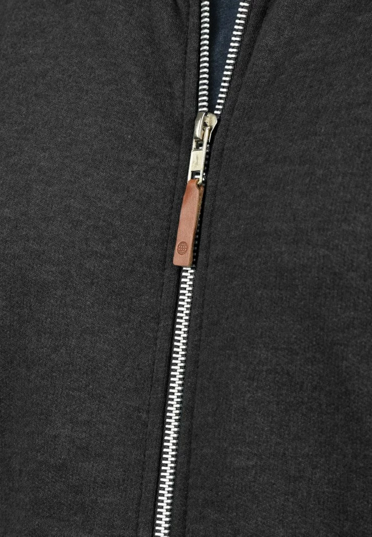 Blend Bhalio - Sudadera Con Cremallera - Charcoal 3 Blend Bhalio - Sudadera Con Cremallera - Charcoal - Imagen 3