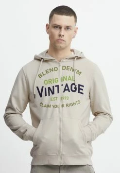 Blend Sudadera Con Cremallera - Pumice Stone